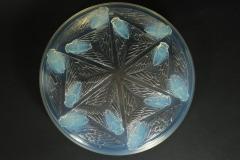 Ren Lalique Lalique Co Rene Lalique Opalescent Glass Cigales Box - 1786474