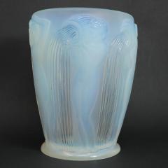 Ren Lalique Lalique Co Rene Lalique Opalescent Glass Danaides Vase - 1737530
