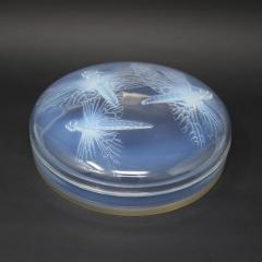 Ren Lalique Lalique Co Rene Lalique Opalescent Glass Libellules Box - 2772825