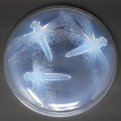 Ren Lalique Lalique Co Rene Lalique Opalescent Glass Libellules Box - 2772826