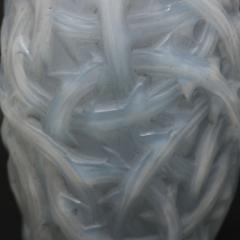 Ren Lalique Lalique Co Rene Lalique Opalescent Glass Ronces Vase - 3924050