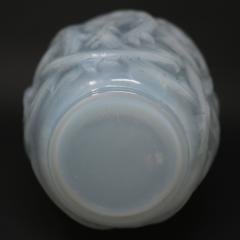 Ren Lalique Lalique Co Rene Lalique Opalescent Glass Ronces Vase - 3924052