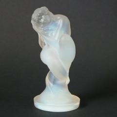 Ren Lalique Lalique Co Rene Lalique Opalescent Glass Sirene Statuette - 1763793