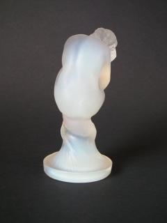 Ren Lalique Lalique Co Rene Lalique Opalescent Glass Sirene Statuette - 1763800