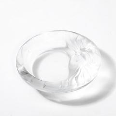 Ren Lalique Lalique Co Vintage Lalique Tete De Lion Glass Dish - 4623081