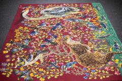 Ren Perrot Fine Mid Century French Tapestry Signed Ren Parrot 5 7 x 6 11  - 4241755