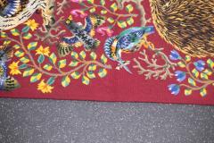 Ren Perrot Fine Mid Century French Tapestry Signed Ren Parrot 5 7 x 6 11  - 4241756