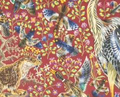 Ren Perrot Fine Mid Century French Tapestry Signed Ren Parrot 5 7 x 6 11  - 4241764