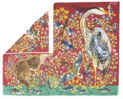 Ren Perrot Fine Mid Century French Tapestry Signed Ren Parrot 5 7 x 6 11  - 4241771