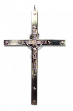 Renaissance Brass Mounted Crucifix - 4529010