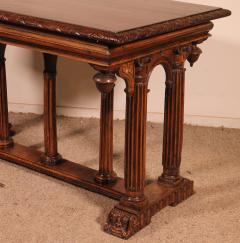Renaissance Period Walnut Table 16th Century - 4216681