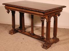 Renaissance Period Walnut Table 16th Century - 4216682