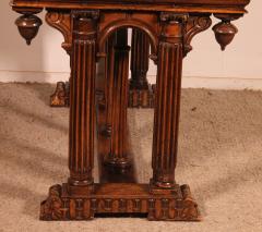 Renaissance Period Walnut Table 16th Century - 4216683