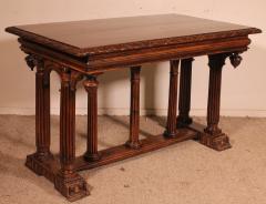 Renaissance Period Walnut Table 16th Century - 4216686
