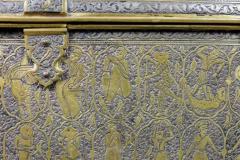 Renaissance Revival Damacened and Bronze Casket - 4129670