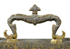Renaissance Revival Damacened and Bronze Casket - 4129689