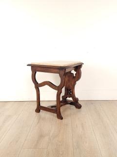 Renaissance Revival Marble Top Side Table 1920s - 3346481