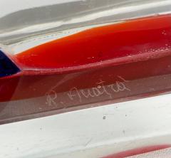 Renato Anatra Murano Glass Sculpture After Picasso by Renato Anatra Signed c1980 - 4353059