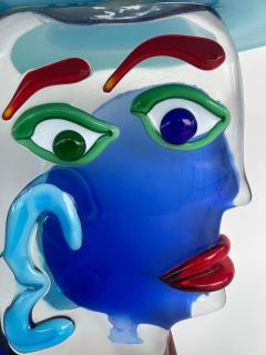 Renato Anatra Murano Glass Sculpture After Picasso by Renato Anatra Signed c1980 - 4353095