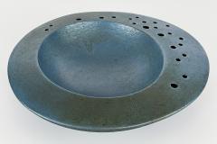 Renato Bassoli Renato Bassoli Large I Sassi Blue Ceramic Centerpiece Bowl - 2958082