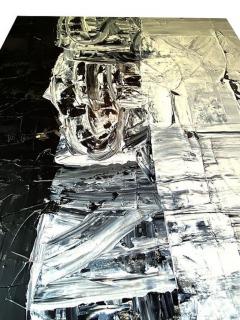 Renato Freitas American 21st Century Oil on Canvas Painting B W 3 Renato Freitas - 4617471