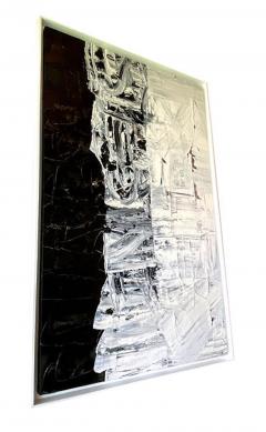 Renato Freitas American 21st Century Oil on Canvas Painting B W 3 Renato Freitas - 4617479