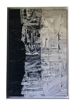 Renato Freitas American 21st Century Oil on Canvas Painting B W 3 Renato Freitas - 4618936
