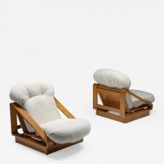 Renato Toso Lounge Chairs by Renato Toso Roberto Pamio for Stilwood 1960s - 2304597
