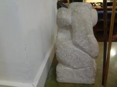 Rene Brancusi Mid Century Modern Abstract Granite Sculpture - 3649783