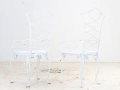 Rene Drouet French Bistro Chairs Mid 20th Century Pair - 3899876