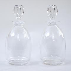 Rene Lalique A Pair of Lalique Crystal Decanters 1970 - 834359