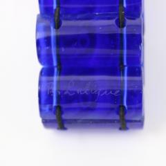 Rene Lalique Blue Glass Poussins Bracelet - 3682433