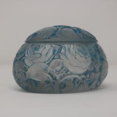 Rene Lalique Blue Stained Glass Dinard Box - 3172073