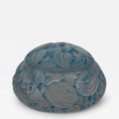 Rene Lalique Blue Stained Glass Dinard Box - 3177757