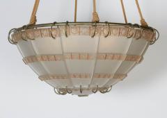 Rene Lalique Chandelier Bandes Des Roses  - 2520357
