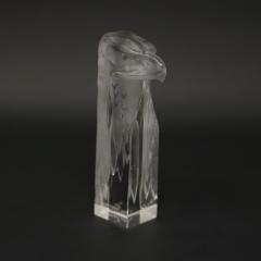 Rene Lalique Clear Glass Tete daigle Cachet - 2869630