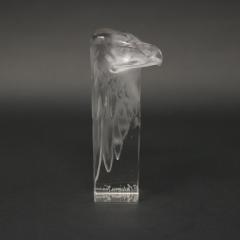 Rene Lalique Clear Glass Tete daigle Cachet - 2869631