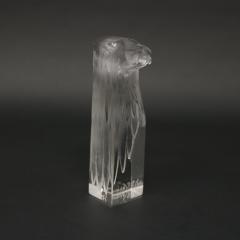Rene Lalique Clear Glass Tete daigle Cachet - 2869632
