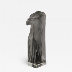 Rene Lalique Clear Glass Tete daigle Cachet - 2878926