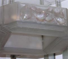 Rene Lalique French Art Deco Chandelier by Rene Lalique BRUXELLES  - 1417478