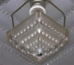Rene Lalique French Art Deco Chandelier by Rene Lalique RAVENNE  - 1417502