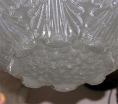 Rene Lalique French Chandelier Grosse Boule Champs Elysees by Rene Lalique - 1417497