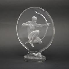 Rene Lalique Glass Archer Car Mascot - 3390563