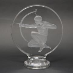 Rene Lalique Glass Archer Car Mascot - 3390566