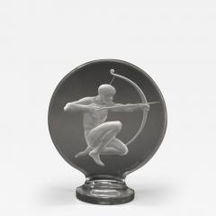 Rene Lalique Glass Archer Car Mascot - 3392196