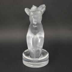 Rene Lalique Glass Chrysis Car Mascot - 3612274