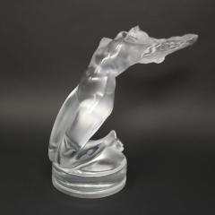 Rene Lalique Glass Chrysis Car Mascot - 3612275