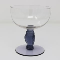 Rene Lalique Glass Rapace Champagne Glass - 2151215