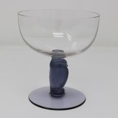 Rene Lalique Glass Rapace Champagne Glass - 2151217