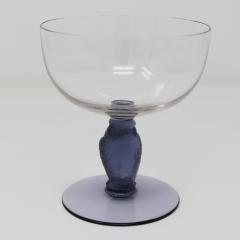 Rene Lalique Glass Rapace Champagne Glass - 2151218